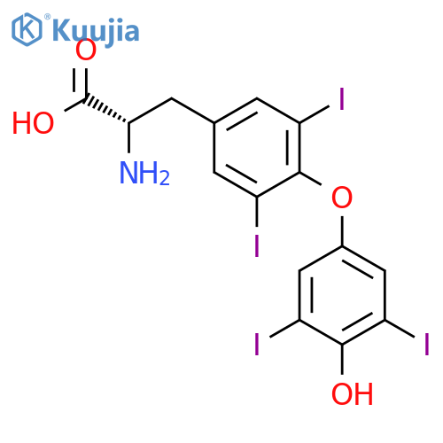 L-Thyroxine structure