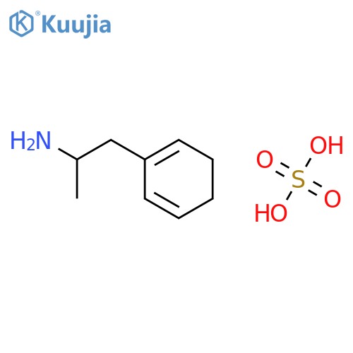 1-(Cyclohexa-1,5-dien-1-yl)propan-2-amine sulfate structure