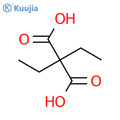 DIETHYLMALONIC ACID structure