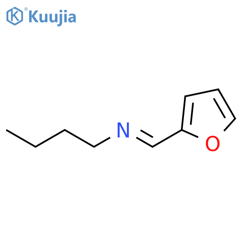 1-Butanamine, N-(2-furanylmethylene)- structure