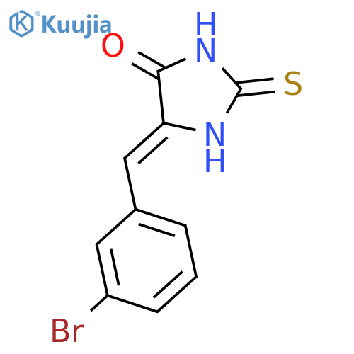 4-Imidazolidinone, 5-[(3-bromophenyl)methylene]-2-thioxo- structure