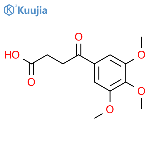 4-Oxo-4-(3,4,5-trimethoxyphenyl)butanoic Acid structure