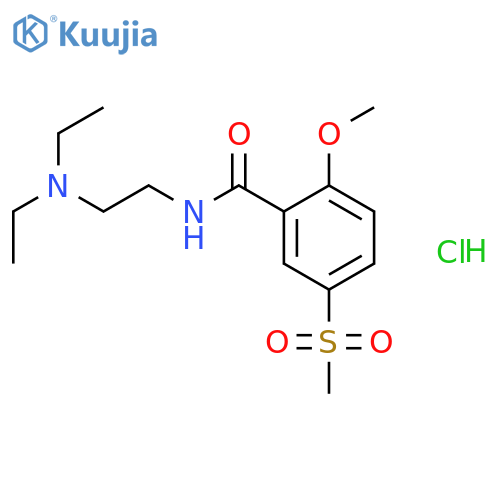 Tiapride hydrochloride structure