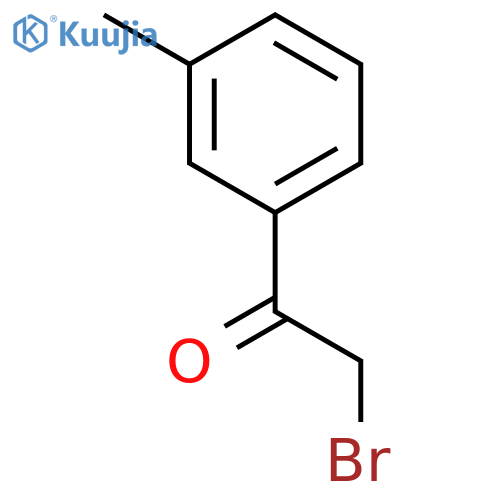 2-Bromo-1-(m-tolyl)ethanone structure