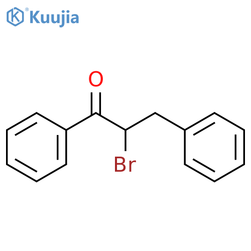 2-bromo-1,3-diphenylpropan-1-one structure