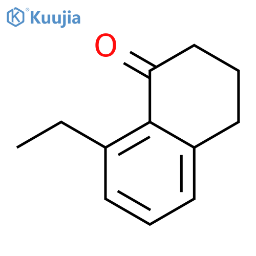 1(2H)-Naphthalenone, 8-ethyl-3,4-dihydro- structure