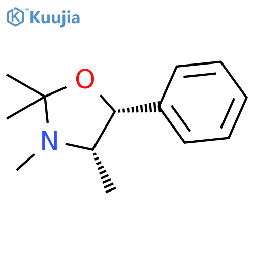 Oxazolidine, 2,2,3,4-tetramethyl-5-phenyl-, (4S,5R)- structure
