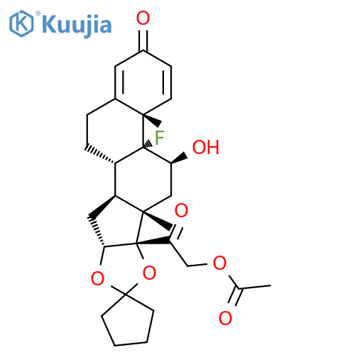 Amcinonide structure