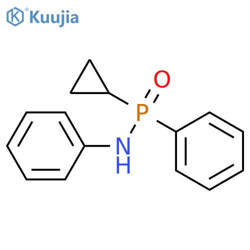 PHOSPHINIC AMIDE, P-CYCLOPROPYL-N,P-DIPHENYL- structure