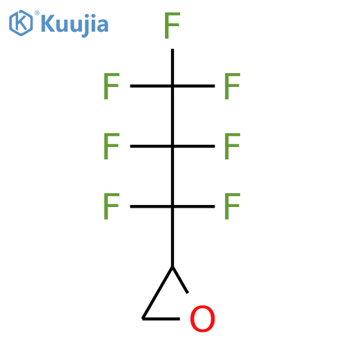 2-(heptafluoropropyl)oxirane structure
