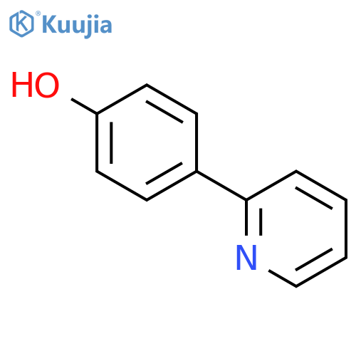 4-(Pyridin-2-yl)phenol structure