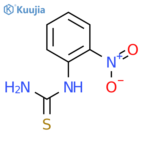 1-(2-nitrophenyl)-2-thiourea structure