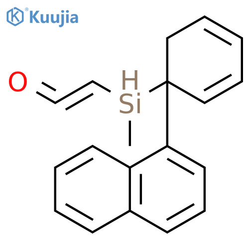 Ethenone, (methyl-1-naphthalenylphenylsilyl)-, (+)- structure
