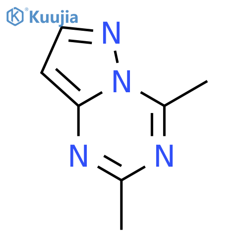 Pyrazolo[1,5-a]-1,3,5-triazine, 2,4-dimethyl- structure