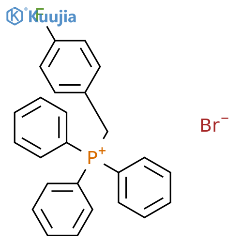 (4-fluorobenzyl)triphenylphosphonium bromide structure