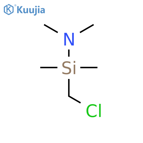 SILANAMINE, 1-(CHLOROMETHYL)-N,N,1,1-TETRAMETHYL- structure