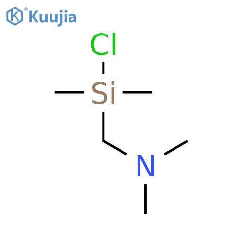 METHANAMINE, 1-(CHLORODIMETHYLSILYL)-N,N-DIMETHYL- structure
