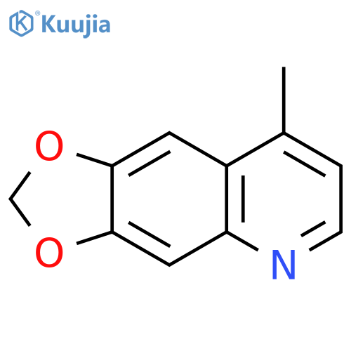 8-Methyl-[1,3]dioxolo[4,5-g]quinoline structure