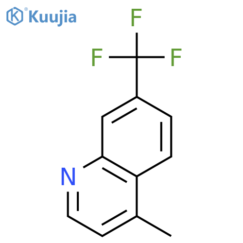 4-methyl-7-(trifluoromethyl)quinoline structure