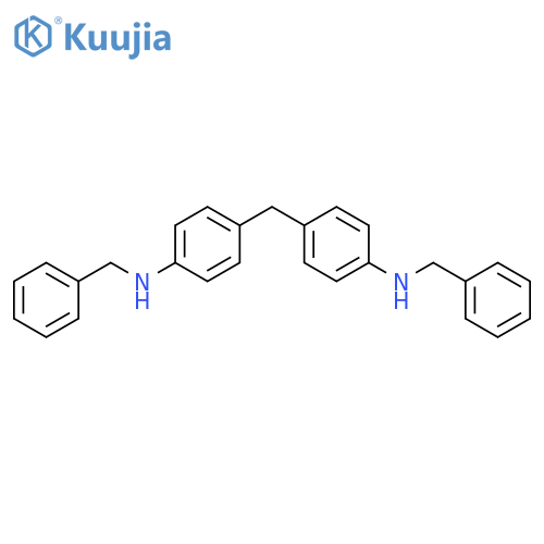 N-benzyl-4-{4-(benzylamino)phenylmethyl}aniline structure