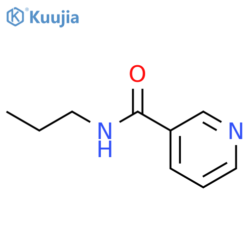 N-propylpyridine-3-carboxamide structure