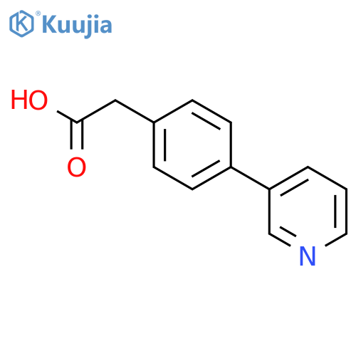4-(3'-Pyridyl)phenylacetic Acid structure