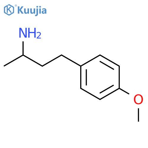4-(4-Methoxyphenyl)butan-2-amine structure