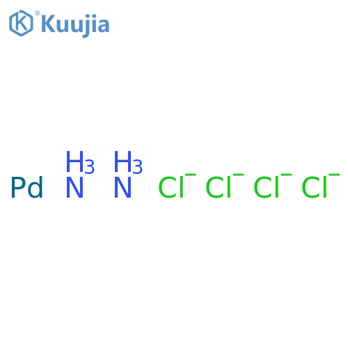 Palladium,diamminetetrachloro-, (OC-6-11)- structure