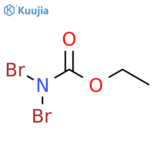 CARBAMIC ACID, DIBROMO-, ETHYL ESTER structure