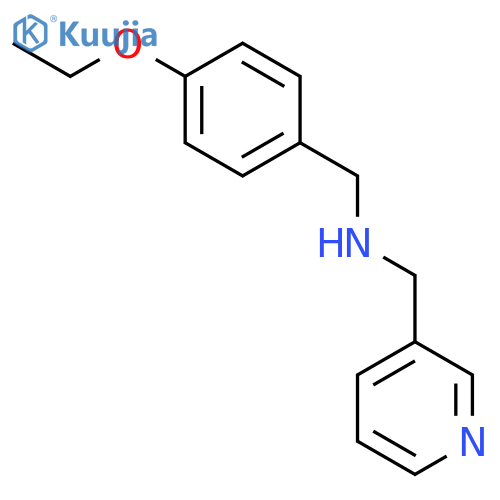 (4-Ethoxy-benzyl)-pyridin-3-ylmethyl-amine structure