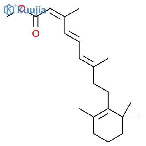 Retinoic acid,7,8-dihydro-, methyl ester, 13-cis- (9CI) structure
