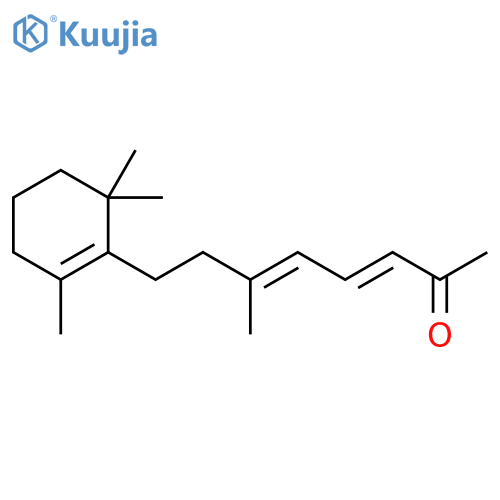 3,5-Octadien-2-one, 6-methyl-8-(2,6,6-trimethyl-1-cyclohexen-1-yl)-,(E,E)- structure