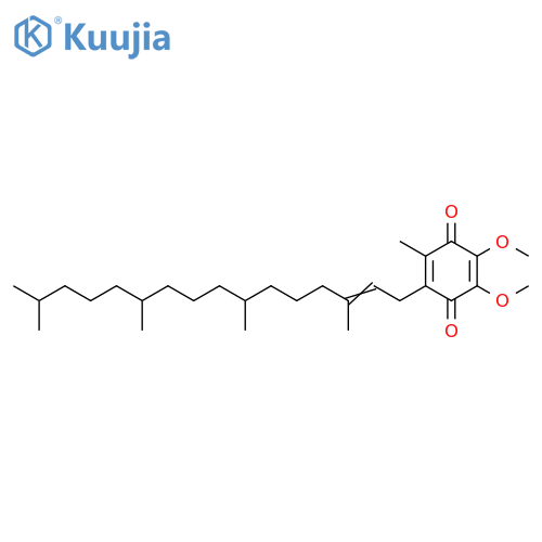 2,5-Cyclohexadiene-1,4-dione, 2,3-dimethoxy-5-methyl-6-(3,7,11,15-tetramethyl-2-hexadecen-1-yl)- structure