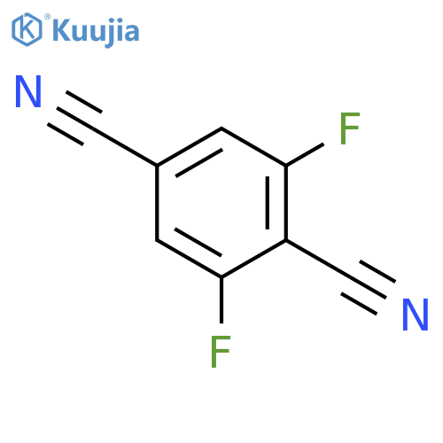 2,6-Difluoroterephthalonitrile structure