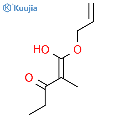 1-Pentenyloxy, 2-methyl-3-oxo-1-(2-propenyloxy)- structure