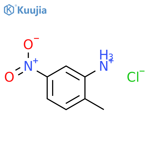 5-nitro-o-toluidinium chloride structure
