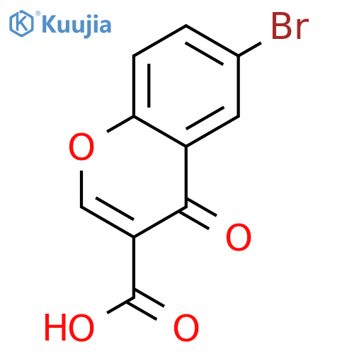 6-BROMOCHROMONE-3-CARBOXYLIC ACID structure