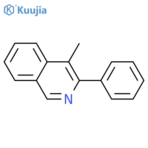 4-Methyl-3-phenylisoquinoline structure