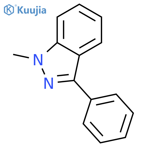 1-methyl-3-phenyl-indazole structure