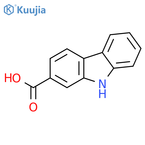 9H-Carbazole-2-carboxylic acid structure