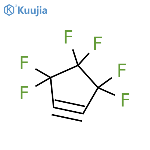 CYCLOPENTYNE, HEXAFLUORO- structure