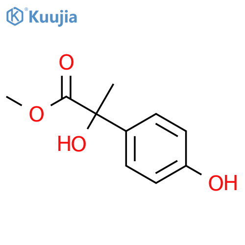 methyl 2-hydroxy-3-(4-hydroxyphenyl)propanoate structure