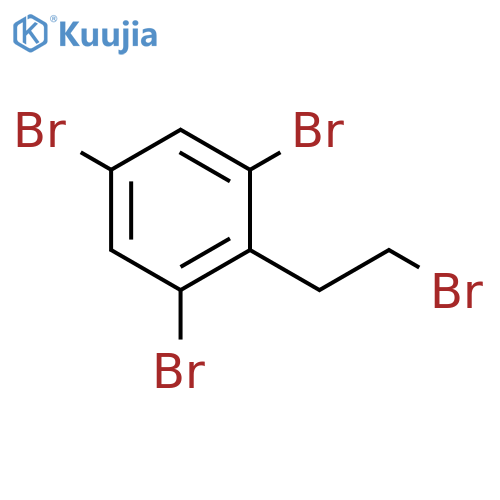 BENZENE, 1,3,5-TRIBROMO-2-(2-BROMOETHYL)- structure