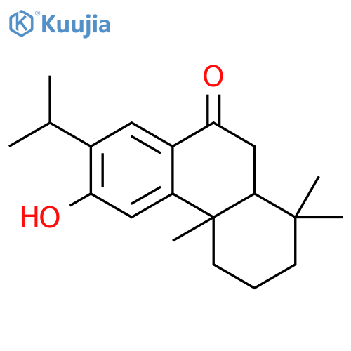 9(1H)-Phenanthrenone,2,3,4,4a,10,10a-hexahydro-6-hydroxy-1,1,4a-trimethyl-7-(1-methylethyl)-,(4aS,10aS)- structure