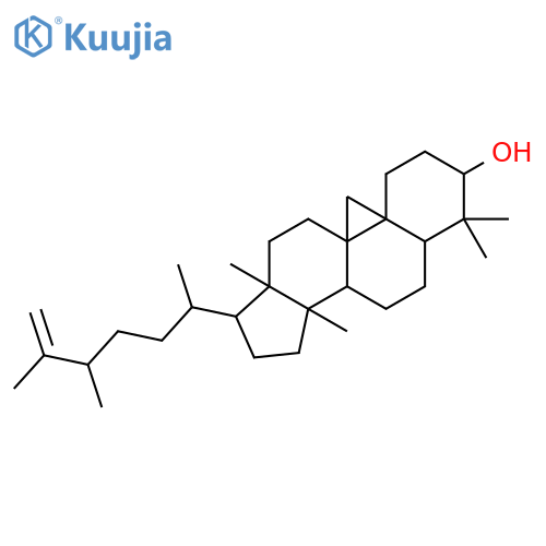 9,19-Cyclolanost-25-en-3-ol,24-methyl-, (3b,24S)- structure