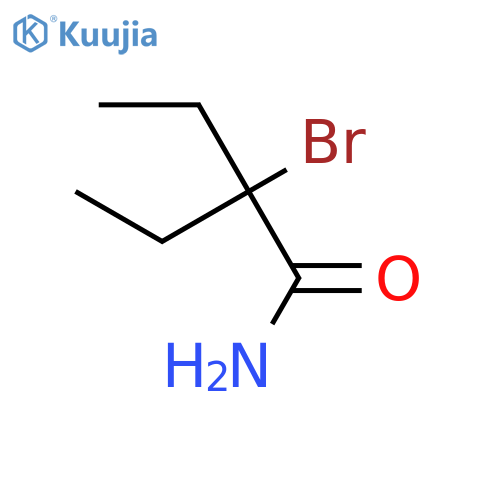 Butanamide,2-bromo-2-ethyl- structure