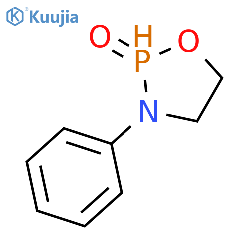 1,3,2-OXAZAPHOSPHOLIDINE, 3-PHENYL-, 2-OXIDE structure