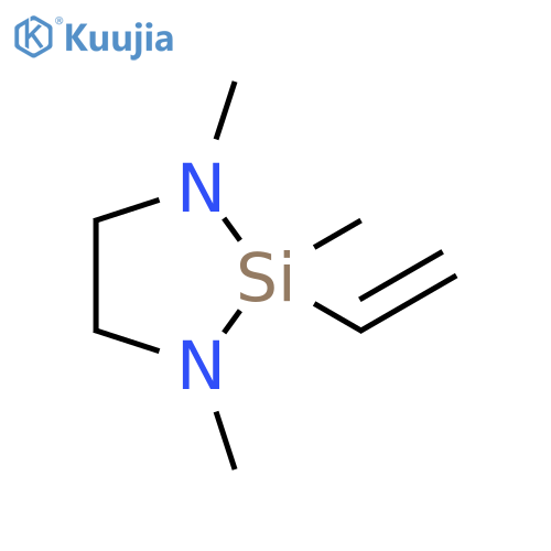 1,3-Diaza-2-silacyclopentane, 2-ethenyl-1,2,3-trimethyl- structure