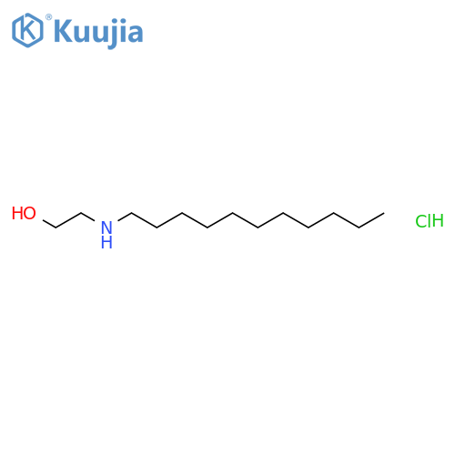 Ethanol, 2-(undecylamino)-, hydrochloride structure