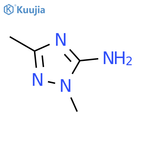dimethyl-1H-1,2,4-triazol-5-amine structure